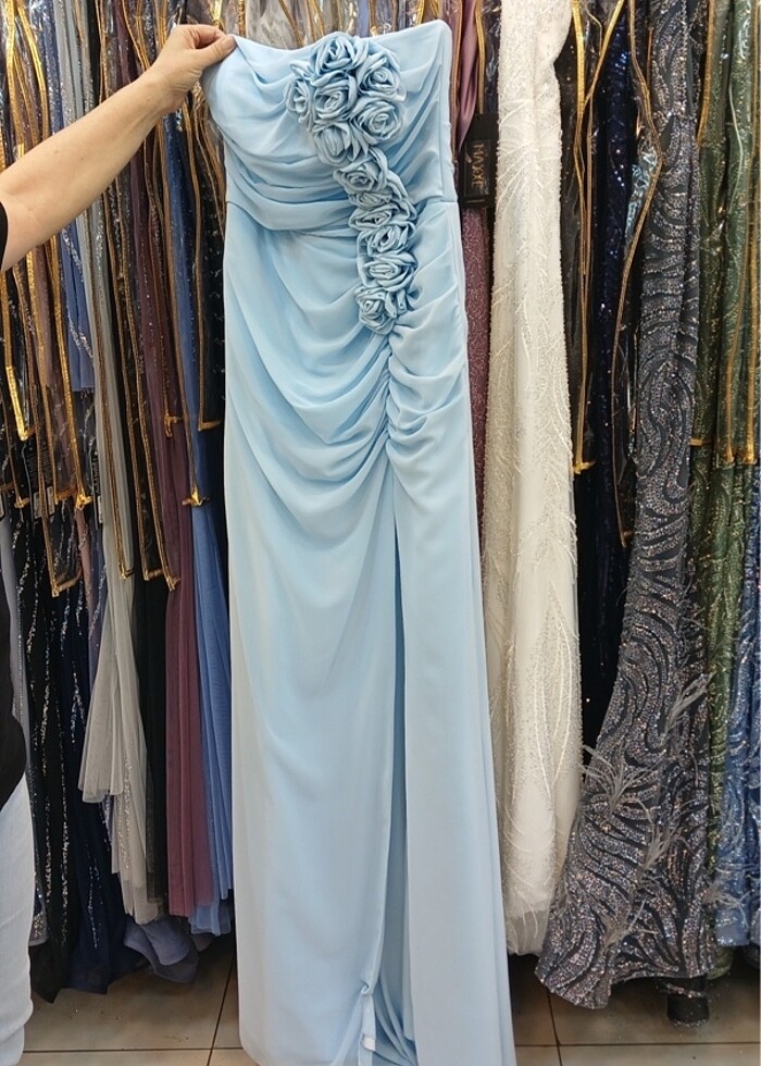 Abiye gece elbisesi - Görsel 3