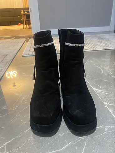 Şık topuklu bot - Görsel 3