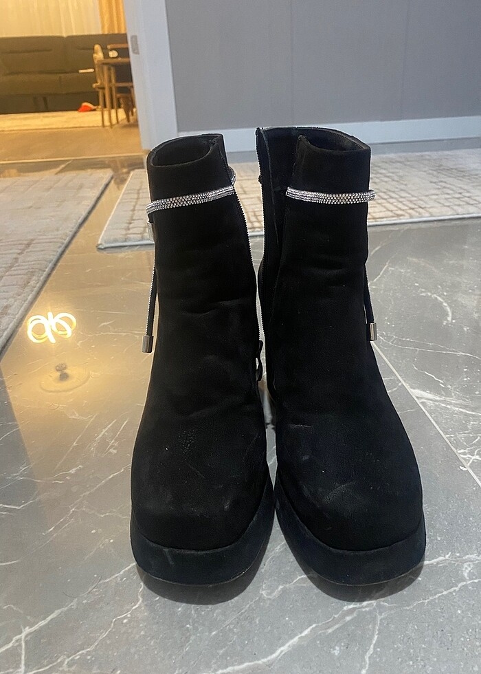 Şık topuklu bot - Görsel 3