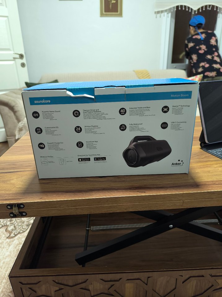 Soundcore Motion Boom Siyah Bluetooth Hoparlör - Görsel 3