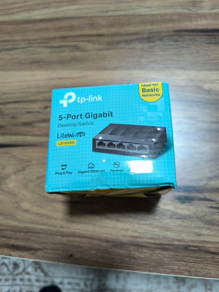Sarı TP-Link eternet çoklayıcı - Görsel 2