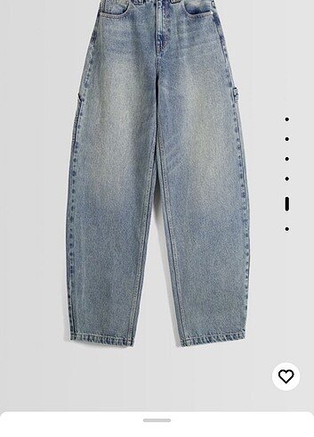 Bershka Bershka baggy carpenter balloon wide leg
