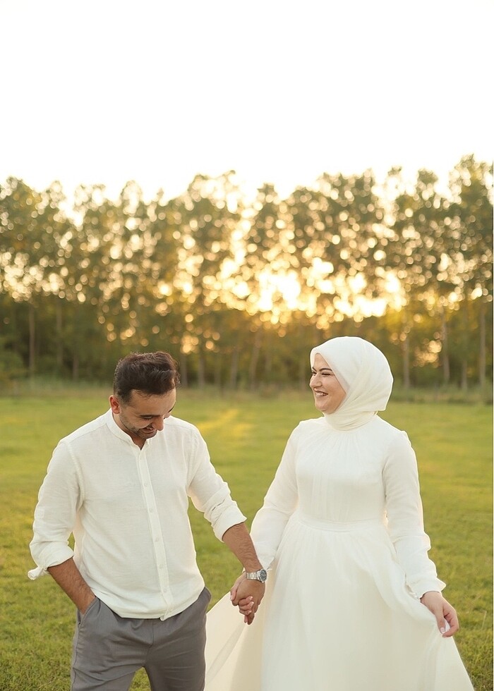 Tesettür nikah elbisesi - Görsel 5