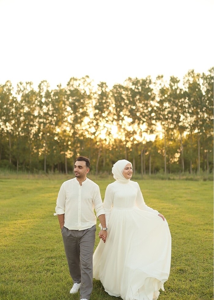 Tesettür nikah elbisesi - Görsel 3