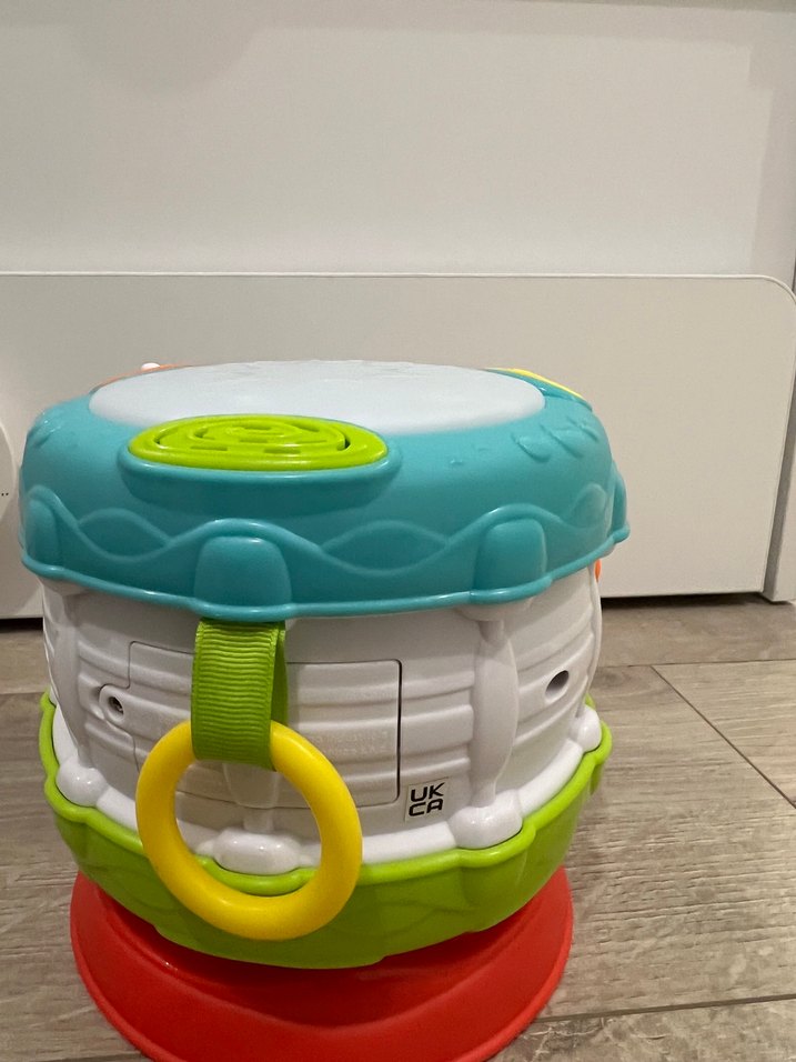 Renkli Müzikli Oyuncak Davul - Görsel 2