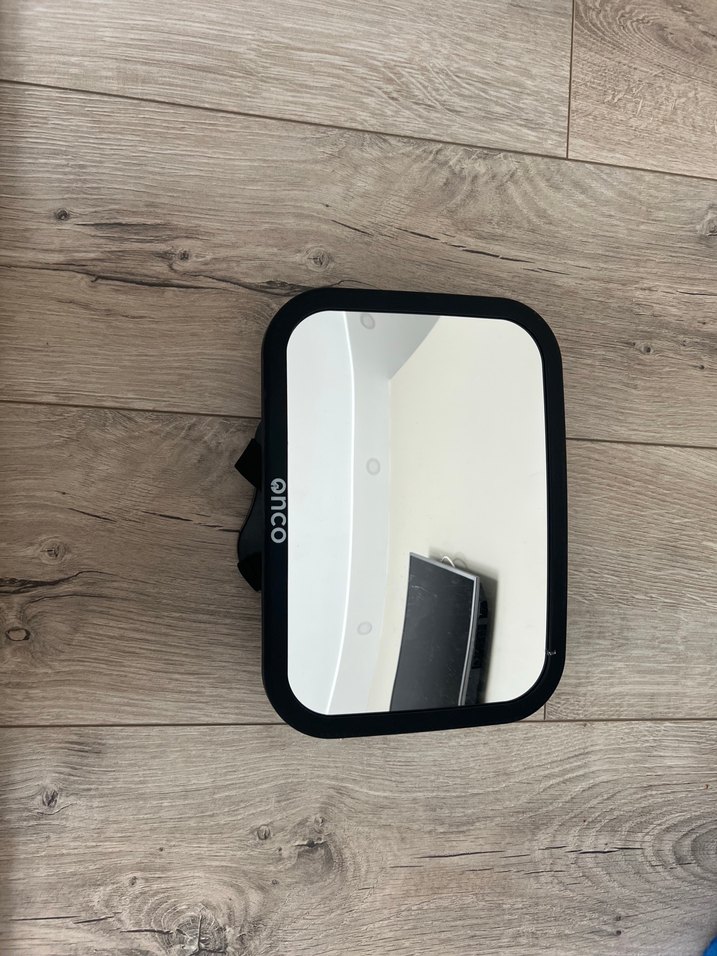 Onco Bebek Araç Aynası Gri - Görsel 2