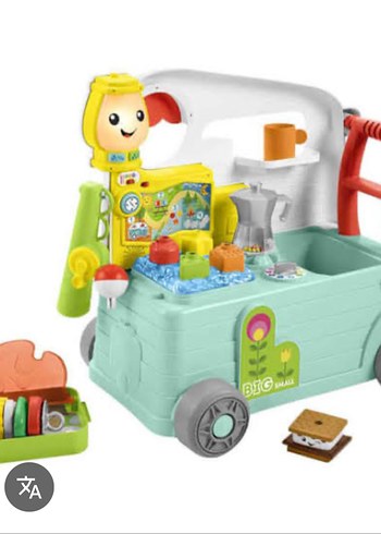 Fisher Price Renkli Çok Fonksiyonlu Yürüme Arkadaşı - Görsel 5