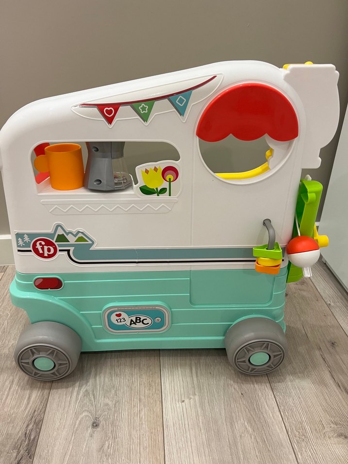 Fisher Price Renkli Çok Fonksiyonlu Yürüme Arkadaşı - Görsel 3