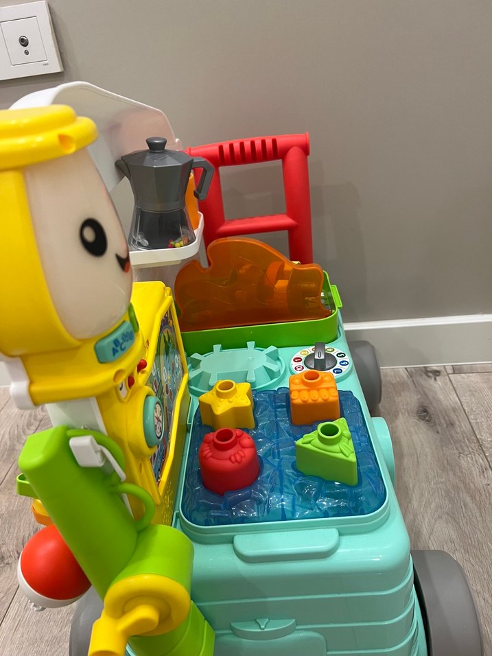 Fisher Price Renkli Çok Fonksiyonlu Yürüme Arkadaşı - Görsel 4