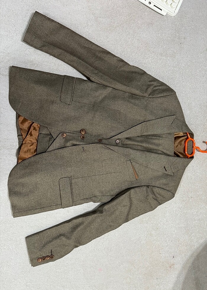 Kahvrengri Takım Elbise - Görsel 3