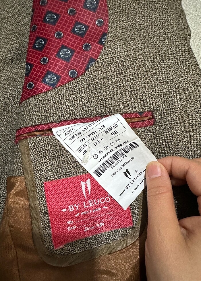 Kahvrengri Takım Elbise - Görsel 4