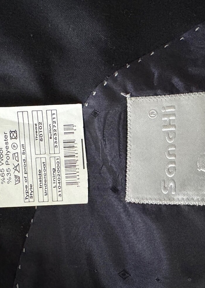 Siyah Erkek Ceket - Görsel 4