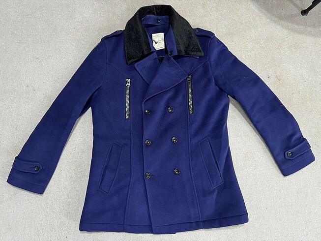 Erkek Kaşe Kaban - Görsel 3