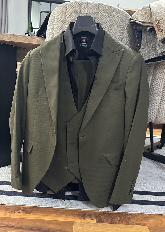 Yeşil Takım Elbise - Görsel 5