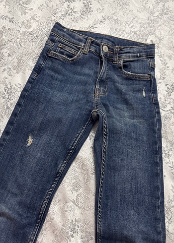 8 Yaş Beden lacivert Renk zara kot pantalon