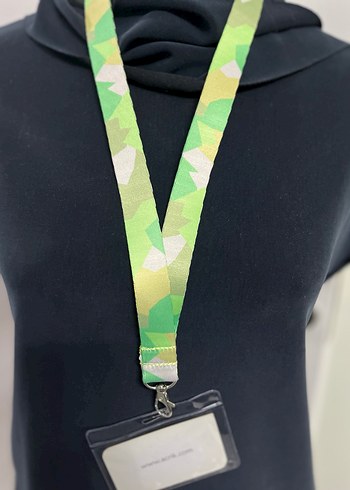 Renkli Desenli Kart Askısı - Görsel 18