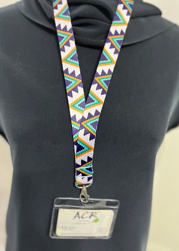 Renkli Desenli Kart Askısı - Görsel 16