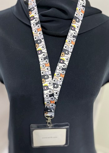 Renkli Desenli Kart Askısı - Görsel 14