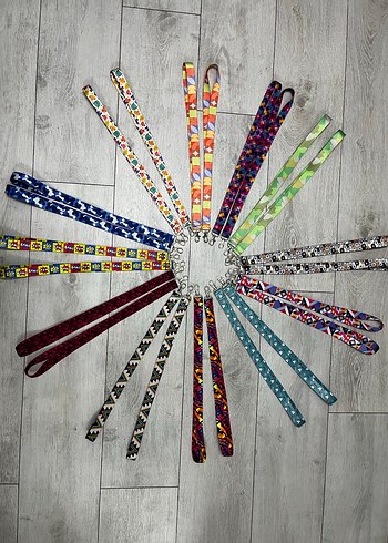 Renkli Desenli Kart Askısı - Görsel 5