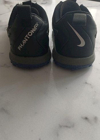 38 Beden Siyah Erkek çocuk Futbol Ayakkabısı Velcro Bantlı 36 numara