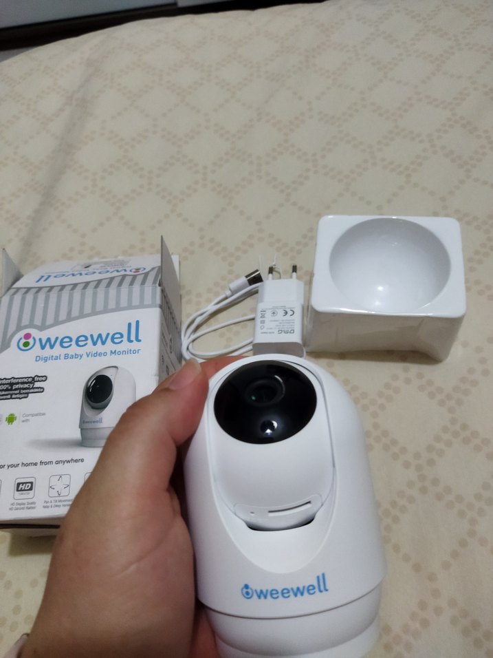 Weewell WMV630 Beyaz Bebek Kamerası - Görsel 2