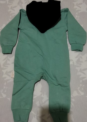 Kapüşonlu Fermuarlı Bebek Tulum - Görsel 3