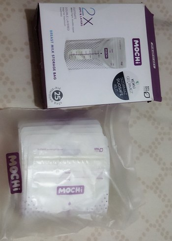 Mochi Anne Sütü Saklama Poşetleri 25'li - Görsel 2