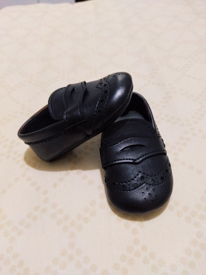 Klasik Siyah Erkek Bebek Özel  Ayakkabı - Görsel 2