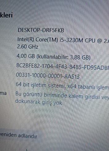  Beden Hp probook 4340s 