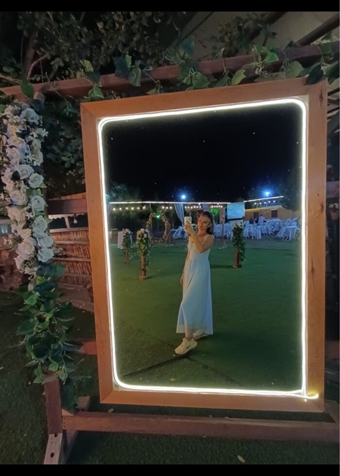 Mavi elbise - Görsel 3