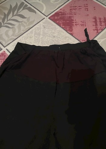 Siyah  Kadın Kumaş Pantolon - Görsel 2