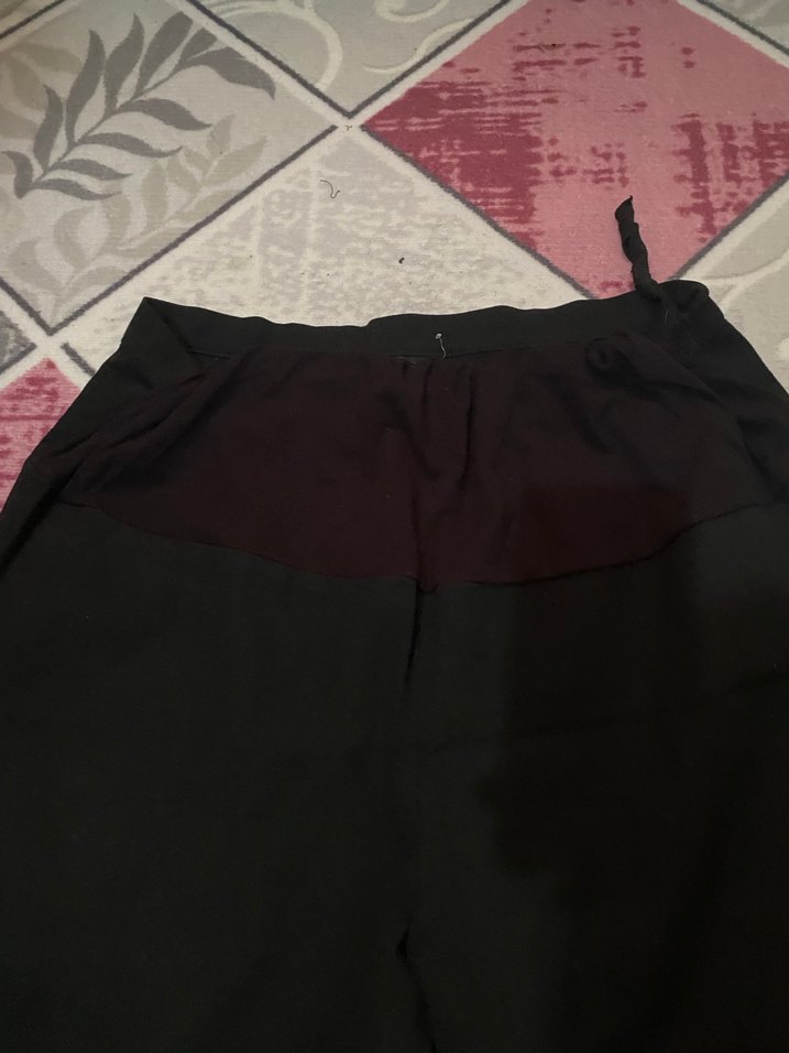 Siyah  Kadın Kumaş Pantolon - Görsel 2