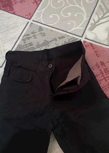 Siyah Kadın Kumaş Pantolon - Görsel 2