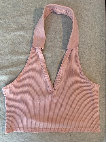 Bershka pembe crop