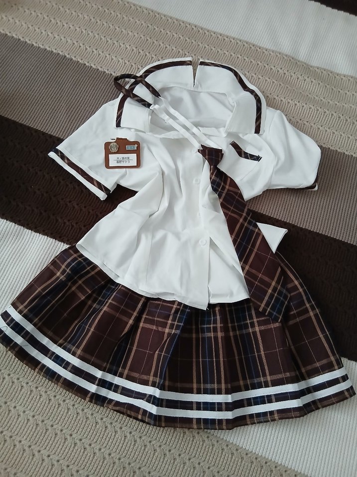 Ekoseli Pilili Mini Mezuniyet Elbisesi..MEVCUT. - Görsel 5