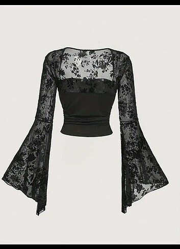 American Vintage GOTİK ÇAN KOLLU BLUZ (L/XL MEVCUT)