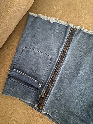 s Beden lacivert Renk Denim co kot etek
