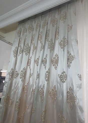 Nakışlı fon perde - Görsel 7