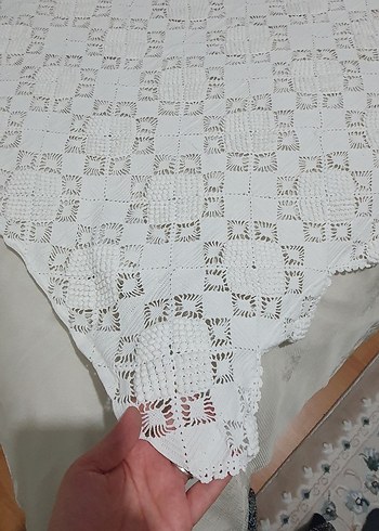el örmesi dantel yatak örtüsü - Görsel 4