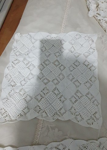 el örmesi dantel yatak örtüsü - Görsel 10