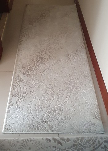 Gri-Beyaz Klasik Desenli Halı - Görsel 3