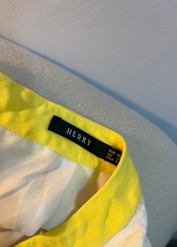 Sarı Desenli etek - Görsel 2