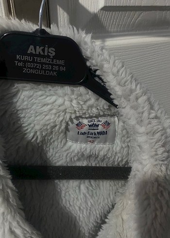 Gri Kadın Midi Ceket, Kürklü, Sokak Stili - Görsel 3