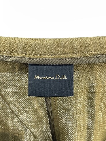 34 Beden haki Renk Massimo Dutti Düz Kesim %70 İndirimli.
