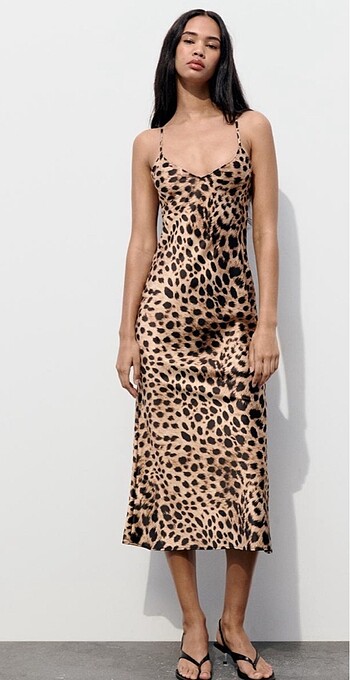 Zara Saten Elbise
