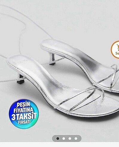 Mango kısa topuklu