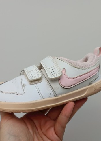 Nike Kız Çocuk Beyaz Pudra Sneaker