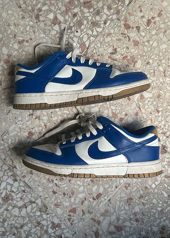 Dunk Low Lacivert Beyaz Nike