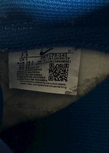 Nike Dunk Low Lacivert Beyaz Nike