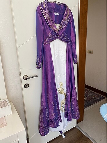 36 Beden Kına gecesi mor kaftan
